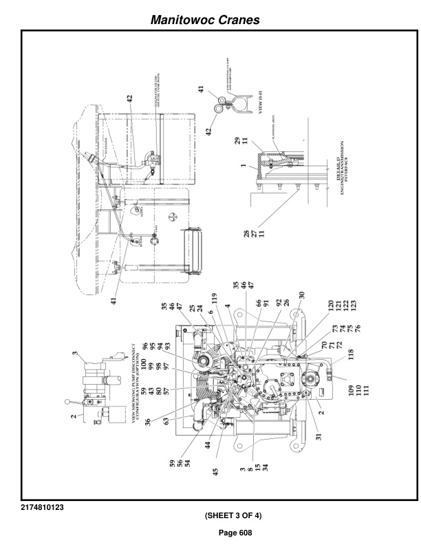 Grove RT750E Crane Parts Manual 225720 2016-3