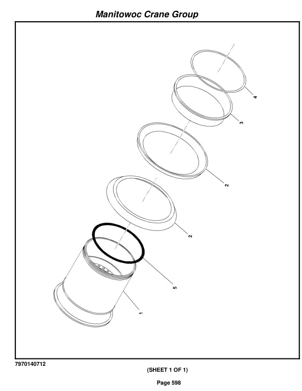 Grove RT750E Crane Parts Manual 227255 2007-3