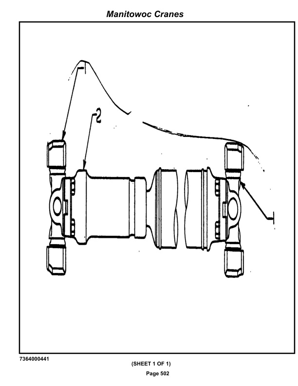 Grove RT755 Crane Parts Manual 48995 2021-3