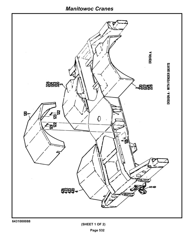 Grove RT755 Crane Parts Manual 66274 2021-3