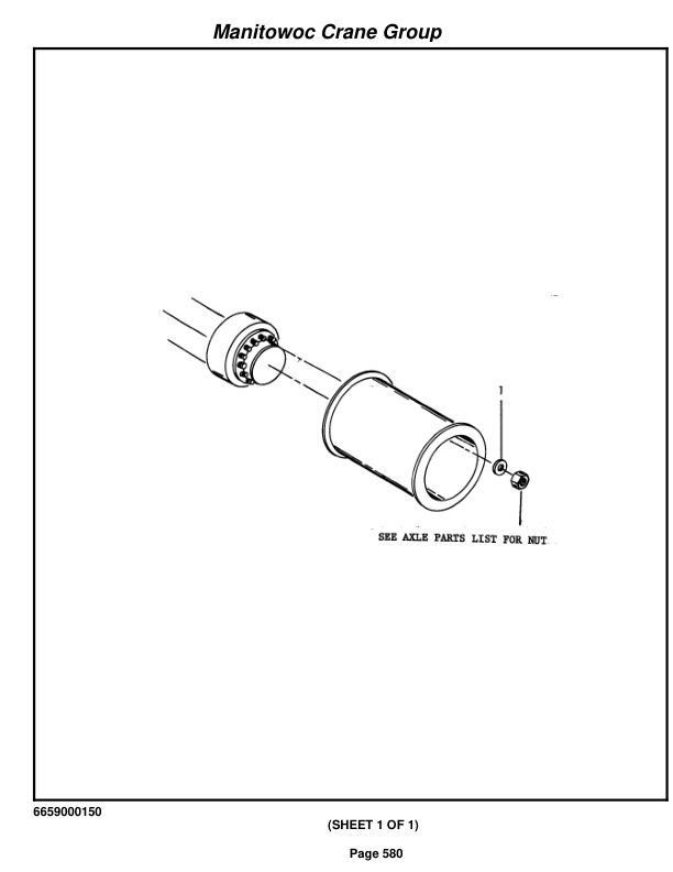 Grove RT760 Crane Parts Manual 72467 2005-3