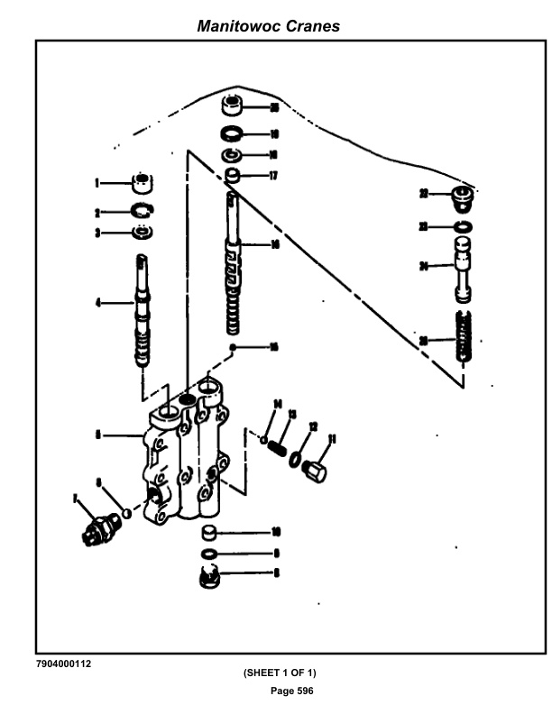 Grove RT760 Crane Parts Manual 79389 2019-3