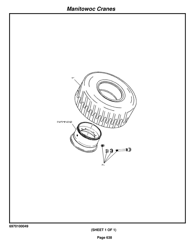 Grove RT760E Crane Parts Manual 222043 2014-3