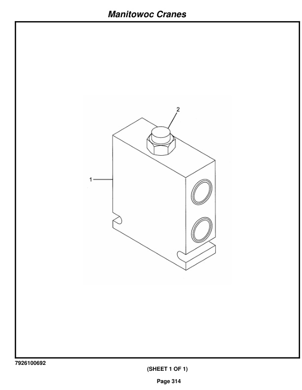 Grove RT760E Crane Parts Manual 222110 2014-2