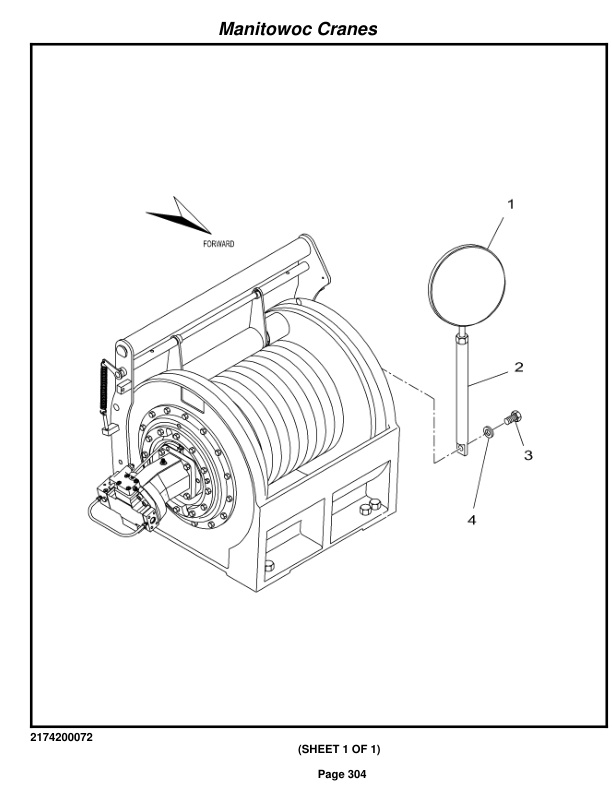 Grove RT760E Crane Parts Manual 222650 2014-2