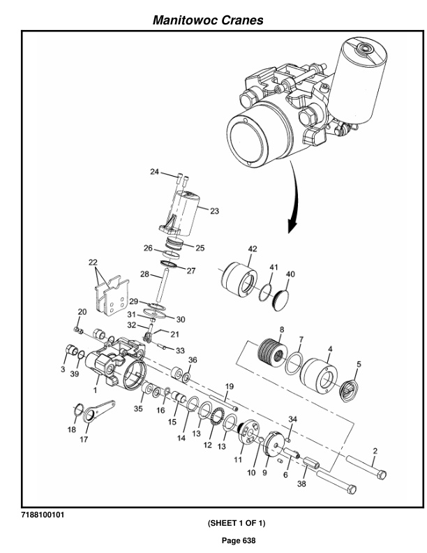 Grove RT760E Crane Parts Manual 222758 2015-3