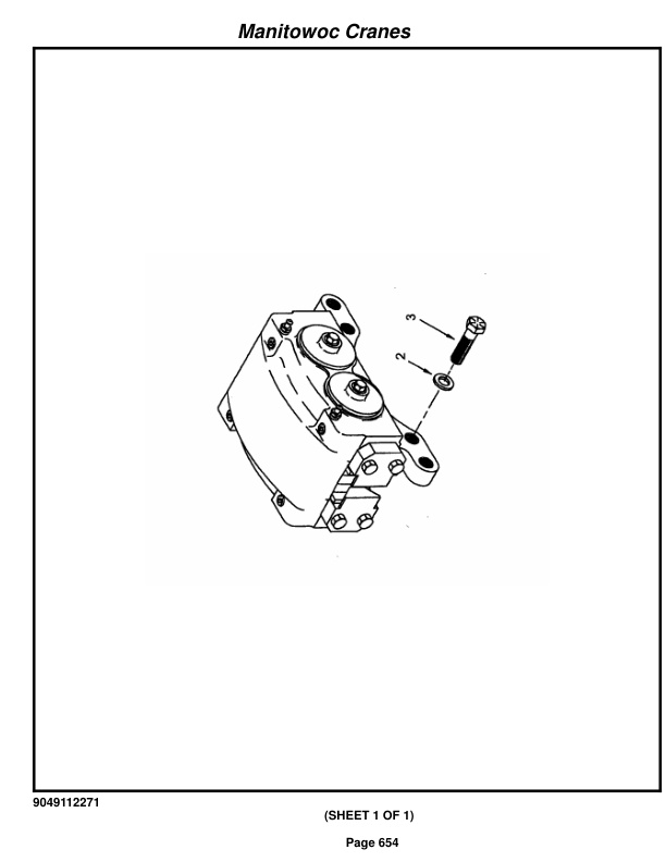 Grove RT760E Crane Parts Manual 222848 2015-3