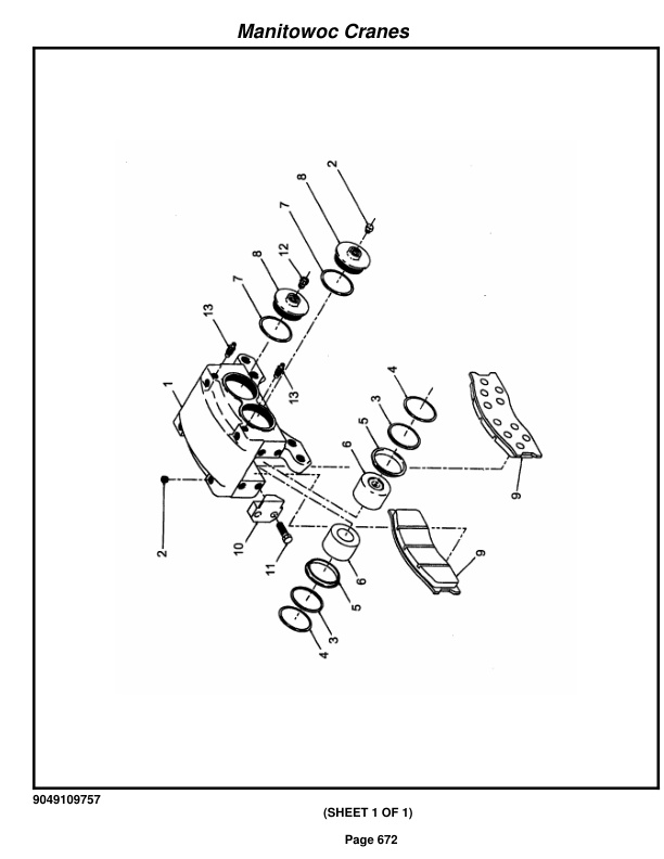 Grove RT760E Crane Parts Manual 223066 2015-3