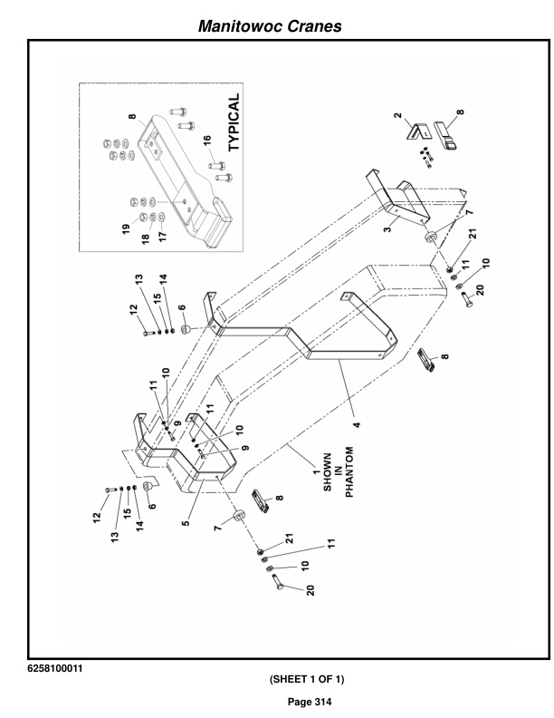 Grove RT760E Crane Parts Manual 223103 2015-2