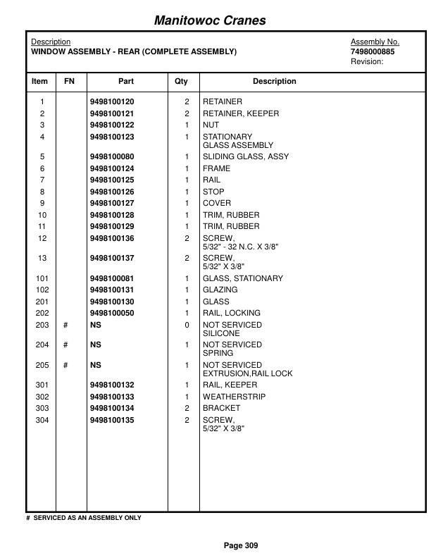 Grove RT760E Crane Parts Manual 223490 2015-2