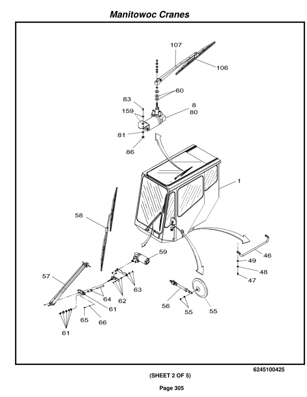 Grove RT760E Crane Parts Manual 223638 2015-2