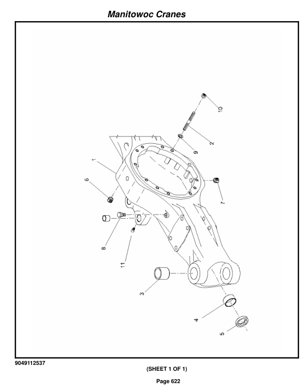 Grove RT760E Crane Parts Manual 223638 2015-3