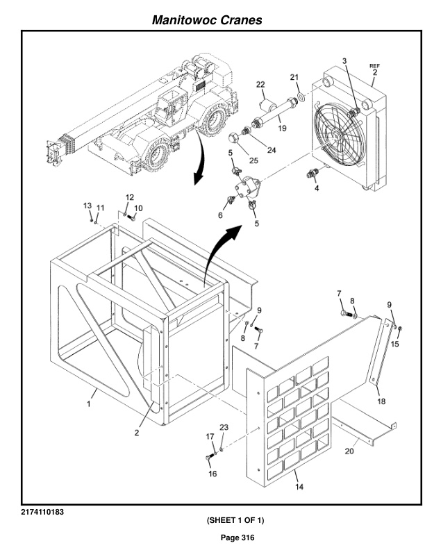 Grove RT760E Crane Parts Manual 223661 2015-2