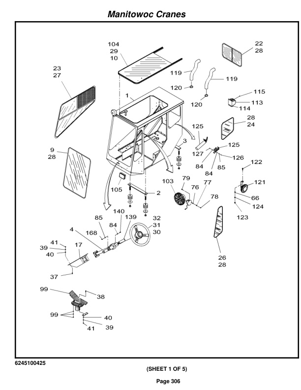 Grove RT760E Crane Parts Manual 223742 2015-2