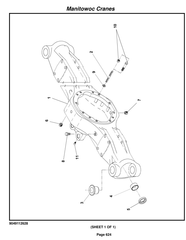 Grove RT760E Crane Parts Manual 223764 2015-3