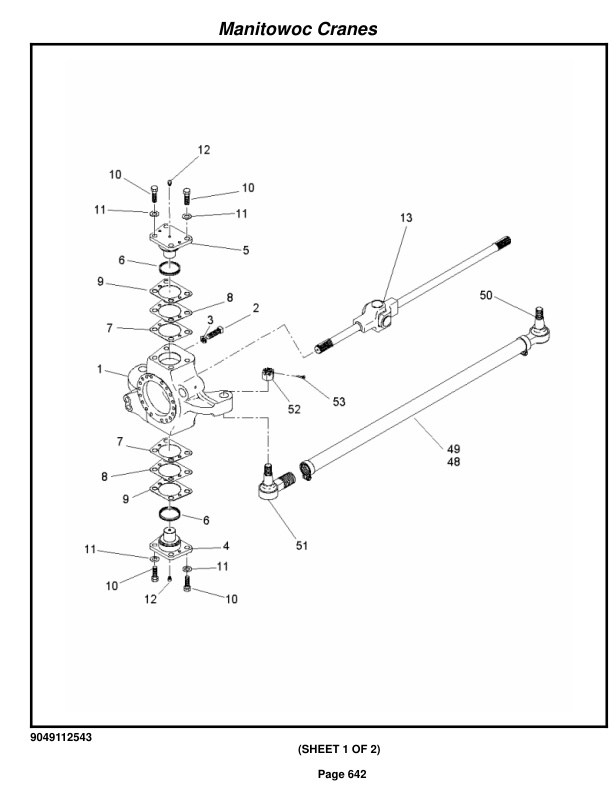 Grove RT760E Crane Parts Manual 223816 2015-3