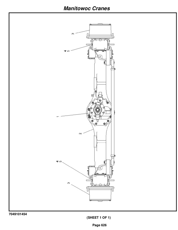 Grove RT760E Crane Parts Manual 223859 2010-3