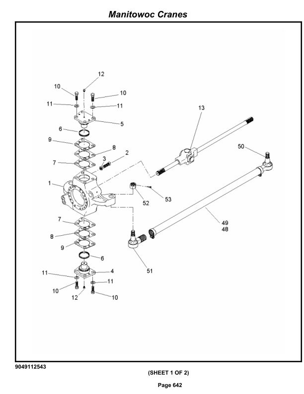 Grove RT760E Crane Parts Manual 223897 2013-3