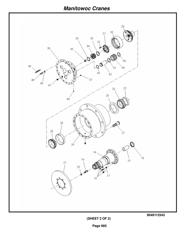 Grove RT760E Crane Parts Manual 224117 2015-3