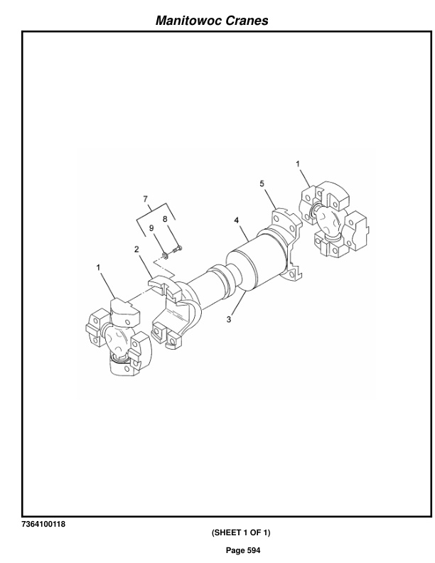 Grove RT760E Crane Parts Manual 224186 2015-3