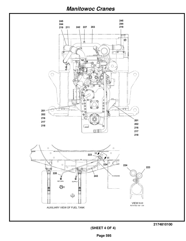 Grove RT760E Crane Parts Manual 224208 2017-3