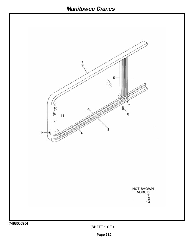 Grove RT760E Crane Parts Manual 224221 2015-2