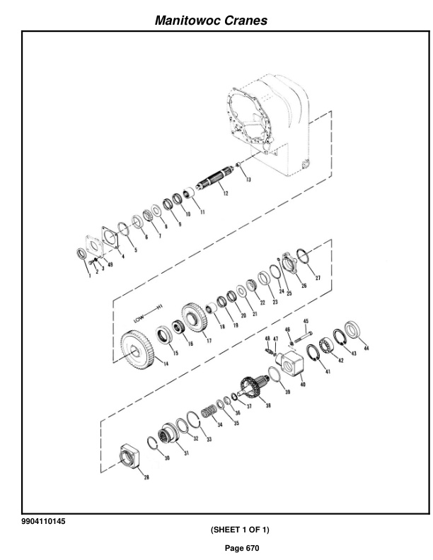 Grove RT760E Crane Parts Manual 224232 2011-3