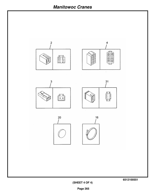 Grove RT760E Crane Parts Manual 224405 2015-2