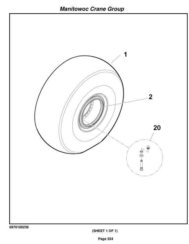 Grove RT760E Crane Parts Manual 224508 2005-3