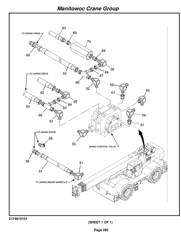 Grove RT760E Crane Parts Manual 225033 2005-2