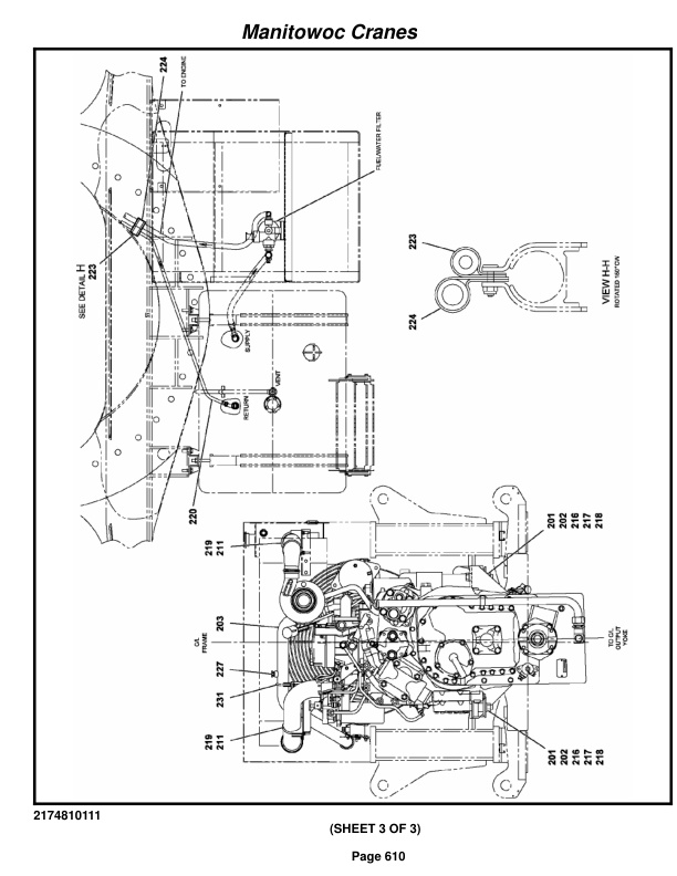 Grove RT760E Crane Parts Manual 225100 2014-3