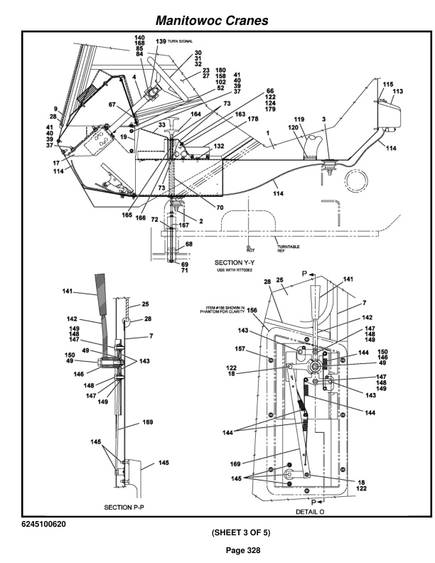 Grove RT760E Crane Parts Manual 225226 2016-2