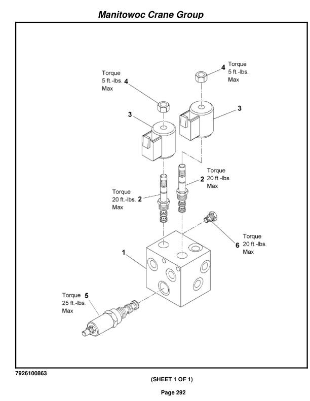 Grove RT760E Crane Parts Manual 225424 2006-2