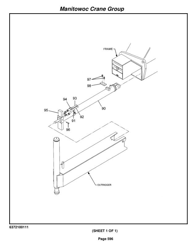 Grove RT760E Crane Parts Manual 225424 2006-3