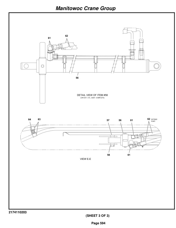 Grove RT760E Crane Parts Manual 225432 2006-3