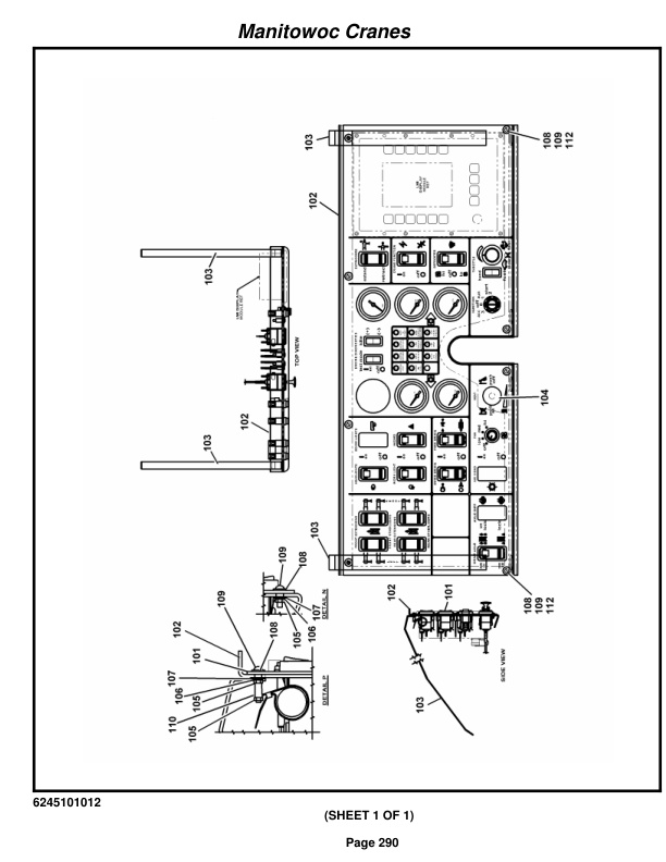 Grove RT760E Crane Parts Manual 225527 2017-2