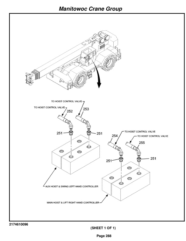 Grove RT760E Crane Parts Manual 225582 2006-2