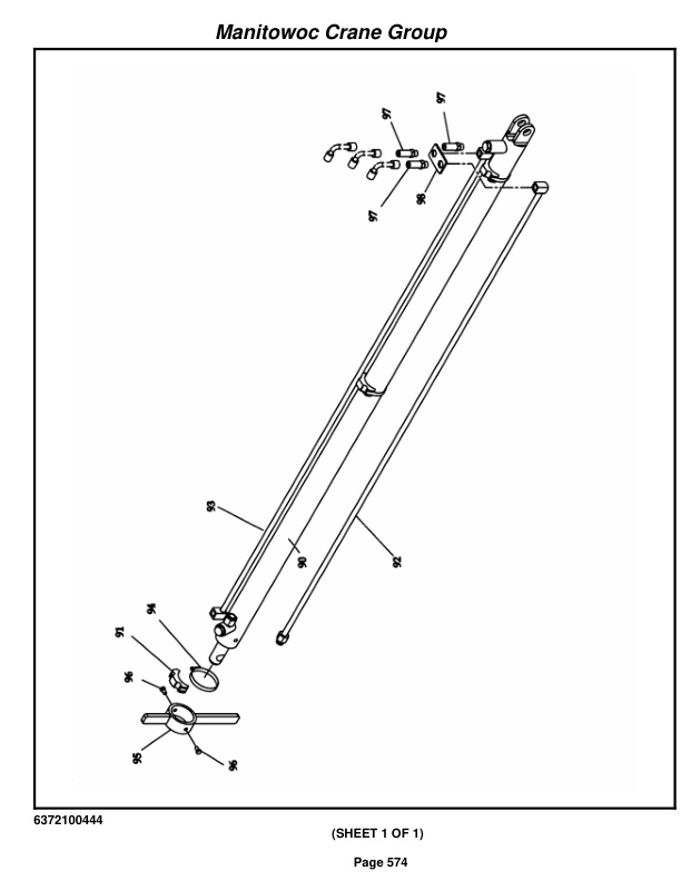 Grove RT760E Crane Parts Manual 225660 2006-3