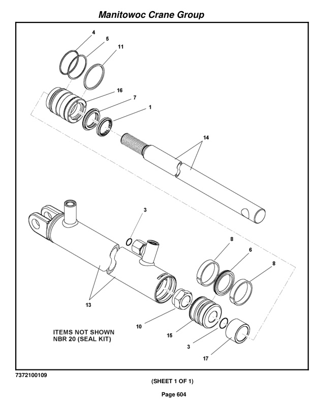 Grove RT760E Crane Parts Manual 22587 2006-3