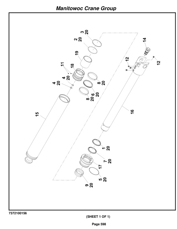 Grove RT760E Crane Parts Manual 225875 2006-3