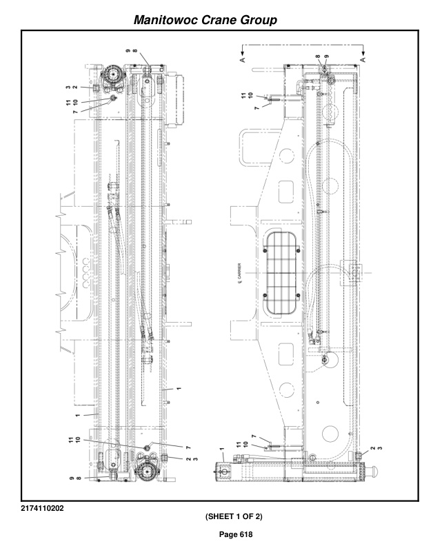 Grove RT760E Crane Parts Manual 225907 2006-3