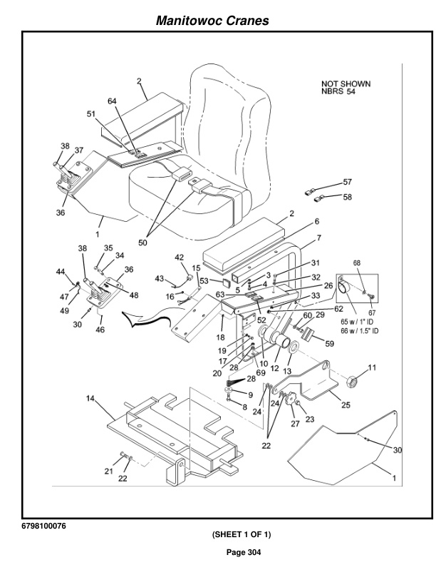 Grove RT760E Crane Parts Manual 225946 2015-2