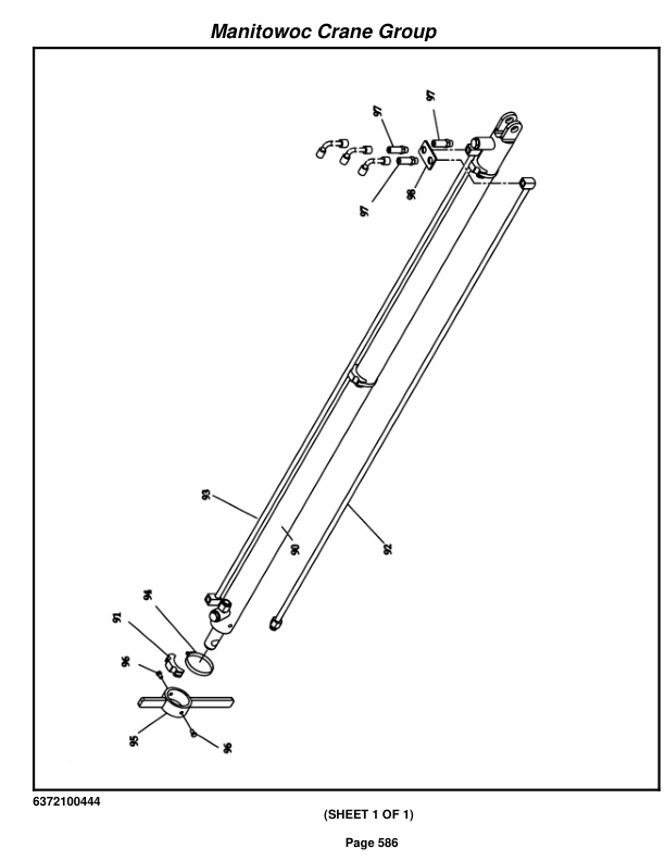 Grove RT760E Crane Parts Manual 226183 2006-3