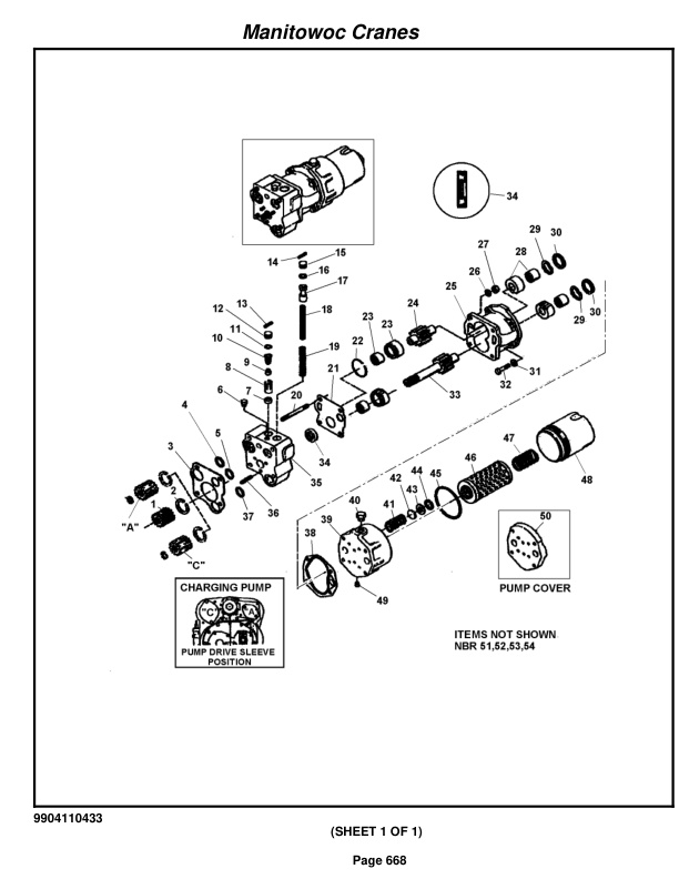 Grove RT760E Crane Parts Manual 226234 2010-3