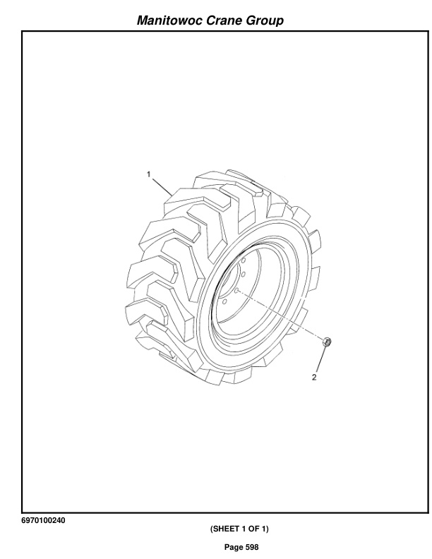 Grove RT760E Crane Parts Manual 226255 2007-3