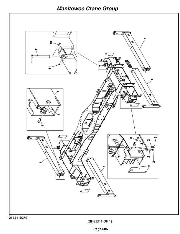 Grove RT760E Crane Parts Manual 226428 2007-3