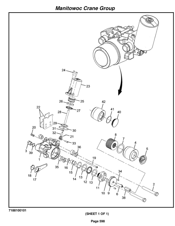 Grove RT760E Crane Parts Manual 226514 2007-3