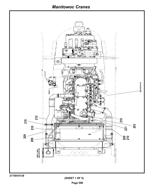 Grove RT760E Crane Parts Manual 227052 2021-3