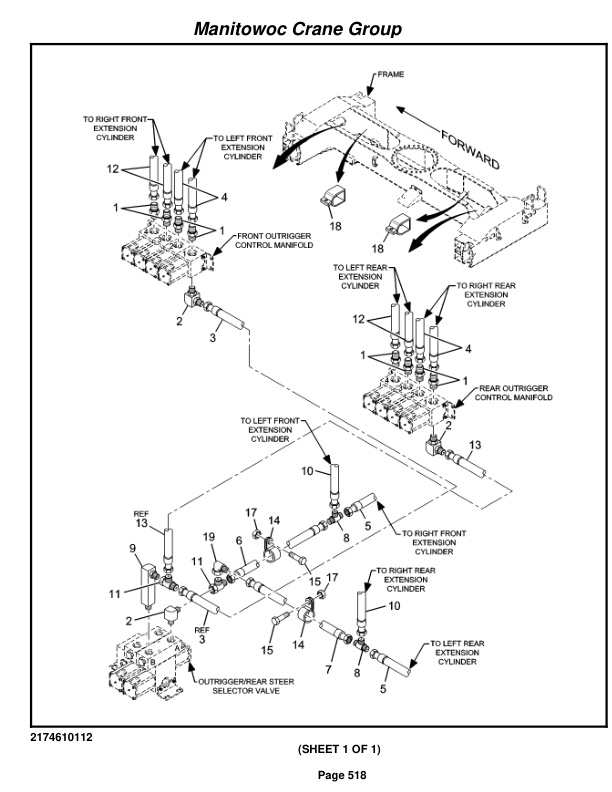 Grove RT760E Crane Parts Manual 227515 2007-3