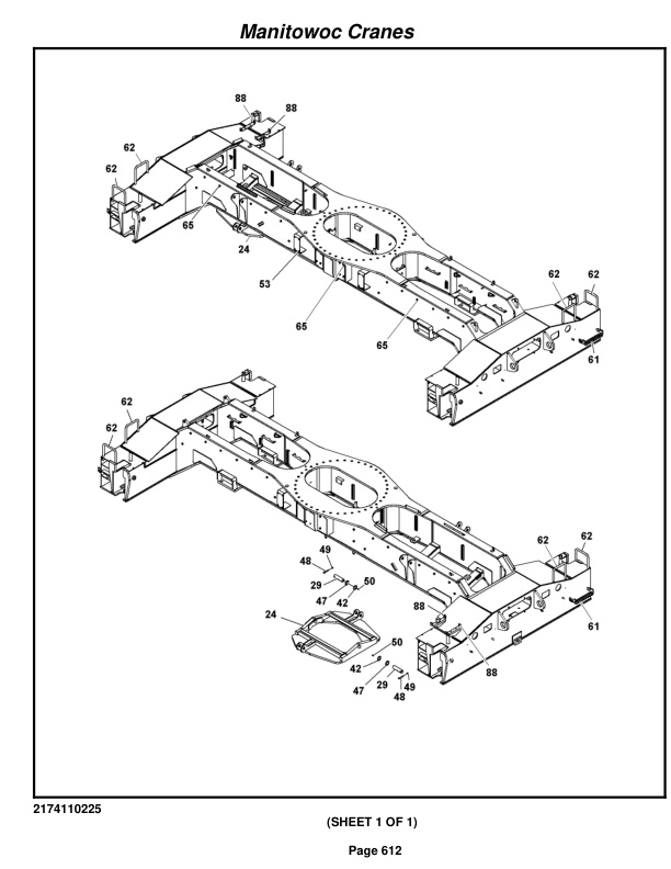 Grove RT760E Crane Parts Manual 227566 2009-3